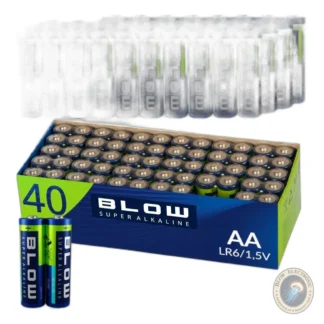 Baterie alkaliczne paluszki AA LR6 R6 zestaw — zdjęcie 1