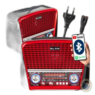 Radio kuchenne retro z solarem i Bluetooth — zdjęcie 1
